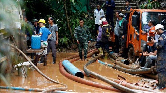 12 نوجوان مفقودشده تایلندی زنده در غاری پیدا شدند