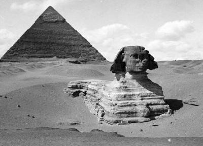 تصاویری جالب از مجسمه باستانی ابوالهول مصری!