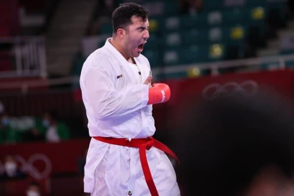 2 شکست قهرمان المپیک در انتخابی کاراته، گنج زاده با اصرار در سالن ماند!