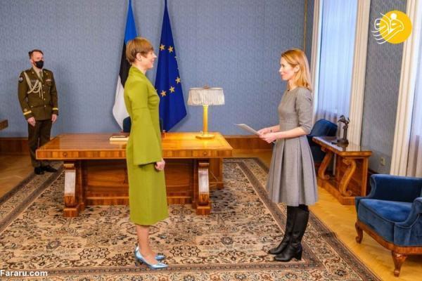 (عکس) اولین نخست وزیر زن تاریخ استونی