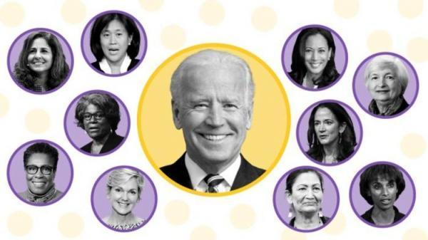 کابینه بایدن، رکورددار وزیران زن در آمریکا
