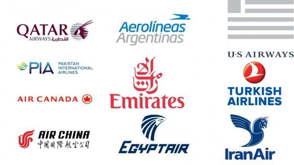 آشنایی با طراحی لوگوی شرکت های هواپیمایی