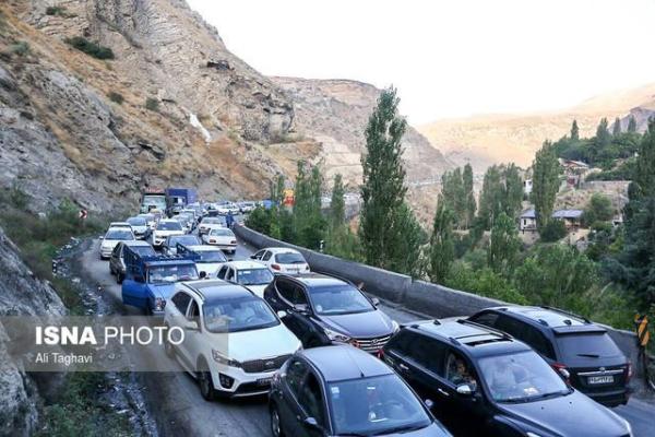 اعمال محدودیت های ترافیکی در محورهای هراز و سوادکوه