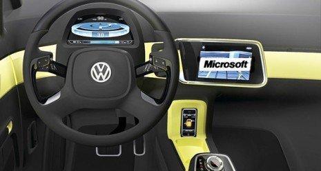 همکاری فولکس واگن با مایکروسافت برای فراوری خودروهای هوشمند