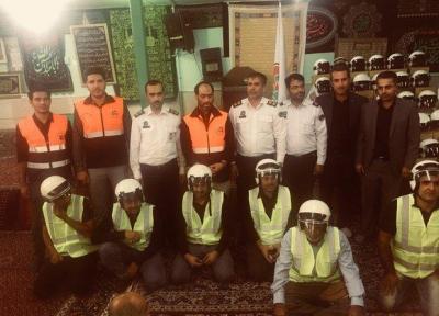 سومین جلسه طرح ارتقا ایمنی راکبین موتور سیکلت در رودهن برگزار گردید