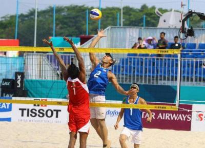 مسابقات تور تک ستاره والیبال ساحلی دنیا برگزار می گردد