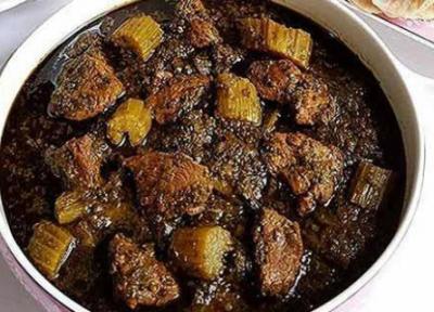طرز تهیه خورشت کرفس با گوشت و مرغ لعاب دار و خوشمزه
