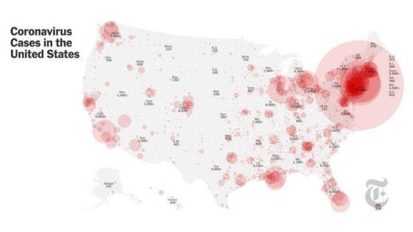 کرونا در آمریکا؛ تا به امروز بیش از 6100 تن جان باخته اند