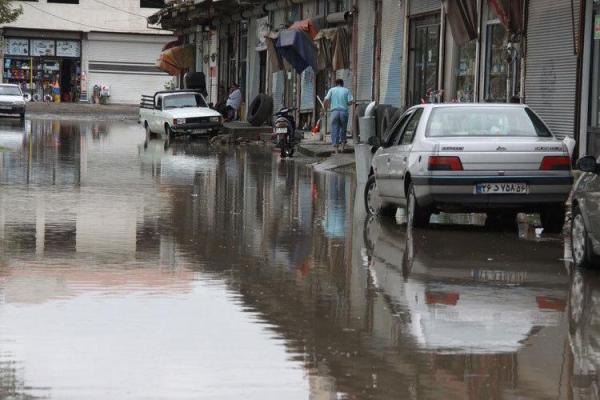 رشت بعد از هر بارندگی تالاب می شود رشت بعد از هر بارندگی تالاب می گردد