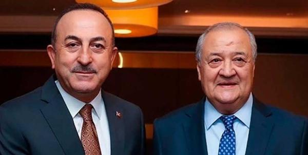 دیدار وزرای امور خارجه ازبکستان و ترکیه در باکو