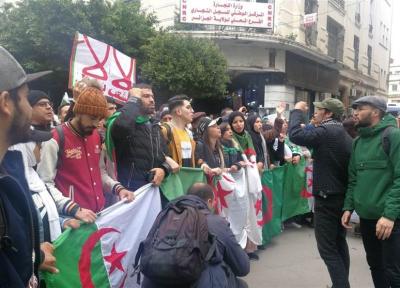 تظاهرات الجزایری ها در سی و هشتمین سه شنبه