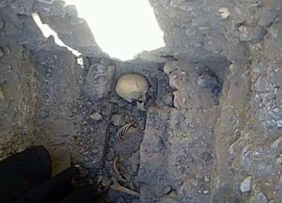 کشف اسکلت دختر 13 ساله در کنار هرم مصر