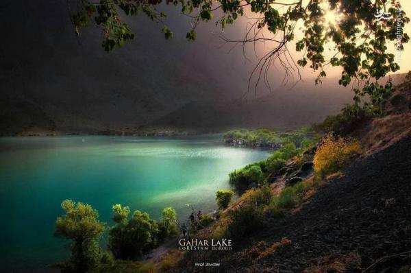 تصویری زیبا از دریاچه گَهَر تصویری زیبا از دریاچه گَهَر
