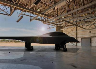هواپیمای مرموزی که می گویند اولین بمب افکن نسل ششم جهان است ، عکس
