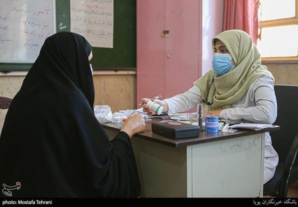 بیمارستان 2روزه سیار در یک مدرسه ، خدمات رایگان پزشکی در شهرک گلستان