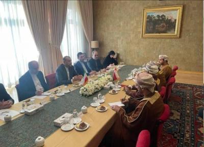 عکس ، برگزاری مذاکره وزیران امور خارجه ایران و عمان در تهران